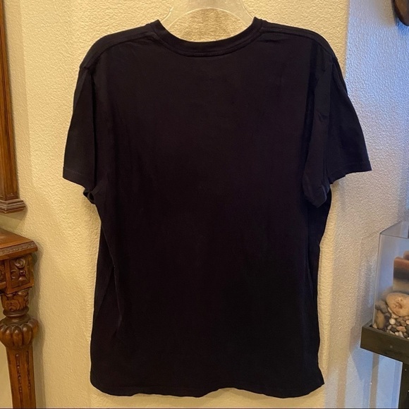 VANS Black Graphic T-Shirt Size Medium - Picture 3 of 4